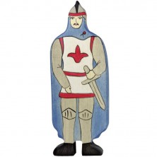 Holztiger - Dřevěný starověk, Rytíř s pláštěm modrý