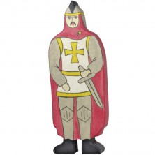 Holztiger - Dřevěný středověk, Rytíř s pláštěm červený