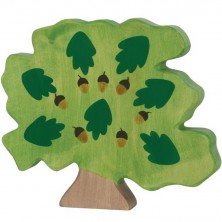 Holztiger - Dřevěný porost, Strom dub