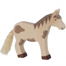 Holztiger - Dřevěné zvířátko, Kůň strakatý