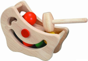 Zatloukačka - Zatloukací půlměsíc s koulemi (PlanToys)