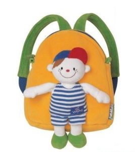 K’s Kids - Batoh s klukem Wayne, žlutý