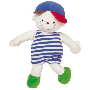 K’s Kids - Hadrová panenka, Kluk Wayne, 32cm