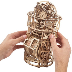 3D mechanický model - Hodinový strojek s tourbillonem (Ugears)