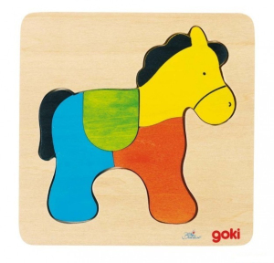 Puzzle v rámečku - Poník (Goki)