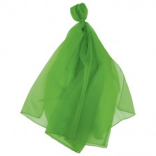 Žonglovací šátek - Šifonový zelený 140x140cm (Goki)