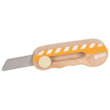 Malý kutil - Nářadí, Nůž Cutter dřevěný (Goki)