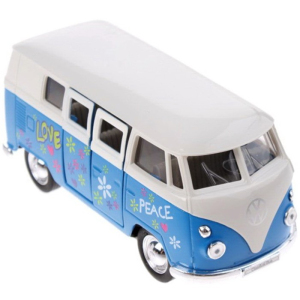 Kovový model - Auto Volkswagen T1 Bus Hippies (1963), 1:34-39, 1ks