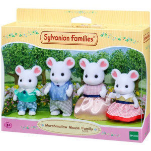Sylvanian Families - Rodina myšek marshmallow, 4ks