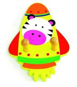 Věšák - Dvojvěšák, Zebra v raketě (Woody)