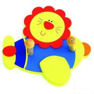 Věšák - Dvojvěšák, Lev v letadle (Woody)