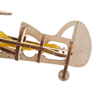 3D mechanický model - Mini, Letadlo Mini-Biplane (Ugears)