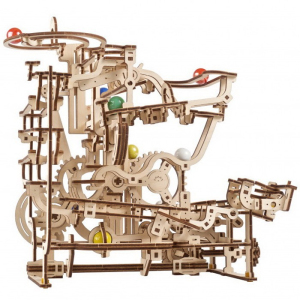 3D mechanický model - Kuličková dráha s víceúrovňovým zdvihem (Ugears)