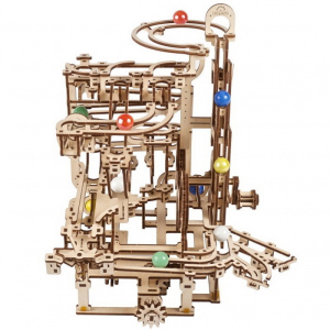 3D mechanický model - Kuličková dráha s víceúrovňovým zdvihem (Ugears)