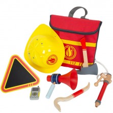 Malý hasič - Hasičský batoh s vybavením (Small foot)