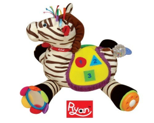 K’s Kids - Zebra RYAN s 18 způsoby zábavy