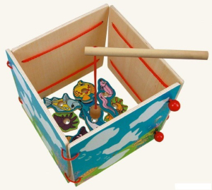 Magnetický rybolov - Rybolov a stínové puzzle (Bino)