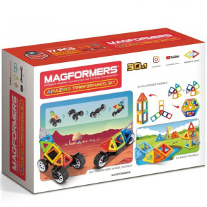 Magformers - Transform Wheel Bugy, 17 dílků