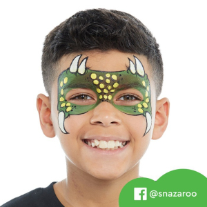 Snazaroo - Sada 8 barev na obličej, Draci a dinosauři