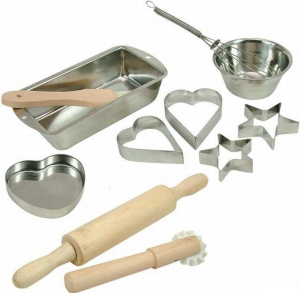Kuchyň - Sada na pečení s tvořítky, 11ks (Bino)