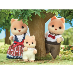 Sylvanian Families - Rodina psů karamelových, 4ks
