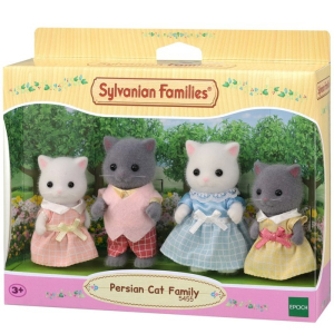 Sylvanian Families - Rodina koček perských, 4ks