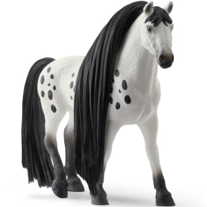Schleich - Kůň s česací hřívou, Knabstrupský hřebec
