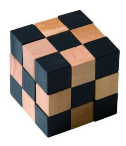 Hlavolam dřevěný - Kobra (Woody)