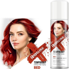 PaintGlow - Sprej na vlasy, Červená barva dočasná 125ml