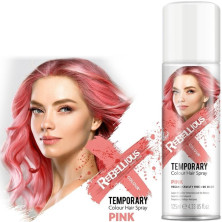 PaintGlow - Sprej na vlasy, Růžová barva dočasná 125ml
