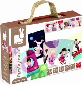 Společenská hra - Kvarteto rodinky na cestách (Janod)