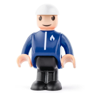 Vláčkodráha auto - Hasiči s panáčkem (Woody)