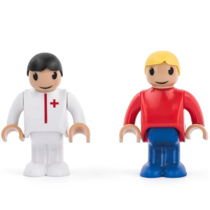 Vláčkodráha auto - Ambulance s panáčky (Woody)
