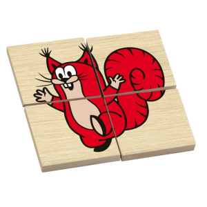 Skládací obrázky - První puzzle Krtek, 12ks (Detoa)