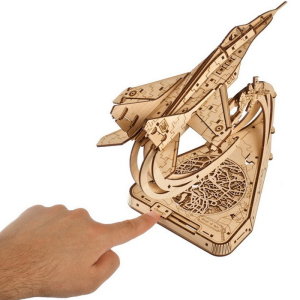 3D mechanický model - Stihačka The Ghost of Kyiv (Ugears)