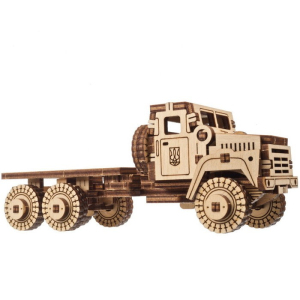 3D mechanický model - Mini, Auto nákladní vojenské (Ugears)