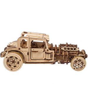 3D mechanický model - Auto Hot Rod Furious Mouse (Ugears)