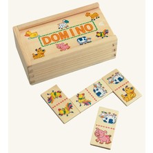 Domino domácí zvířata - malé, 28ks (Bino)