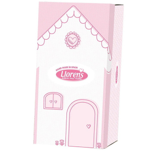 Panenka Llorens - LITTLE BABY, růžová 32cm