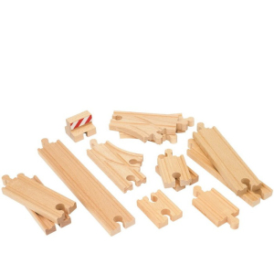 Vláčkodráha set kolejí - Startovací, 13ks (Brio)