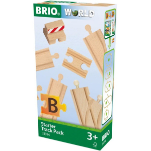 Vláčkodráha set kolejí - Startovací, 13ks (Brio)