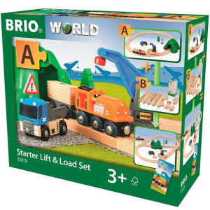 Vláčkodráha Brio - Nákladní set, 19 dílů