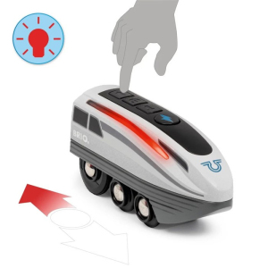 Vláčkodráha mašinka - Elektrická s pohonem, Nejrychlejší turbo (Brio)