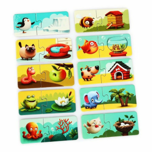Puzzle naučné - Můj domov, 20ks (Puzzlika)