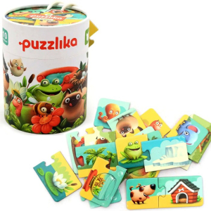 Puzzle naučné - Můj domov, 20ks (Puzzlika)