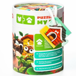 Puzzle naučné - Můj domov, 20ks (Puzzlika)