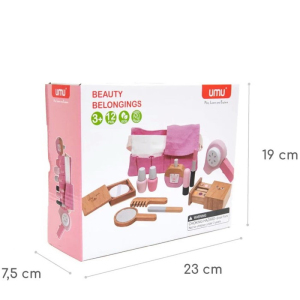 Hrací sada tématická - Kosmetická dřevěná (UMU)