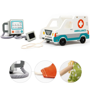 Hrací sada tématická - Ambulantní dřevěná (UMU)