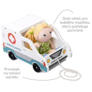 Hrací sada tématická - Ambulantní dřevěná (UMU)