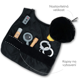Hrací sada tématická - Policejní dřevěná (UMU)